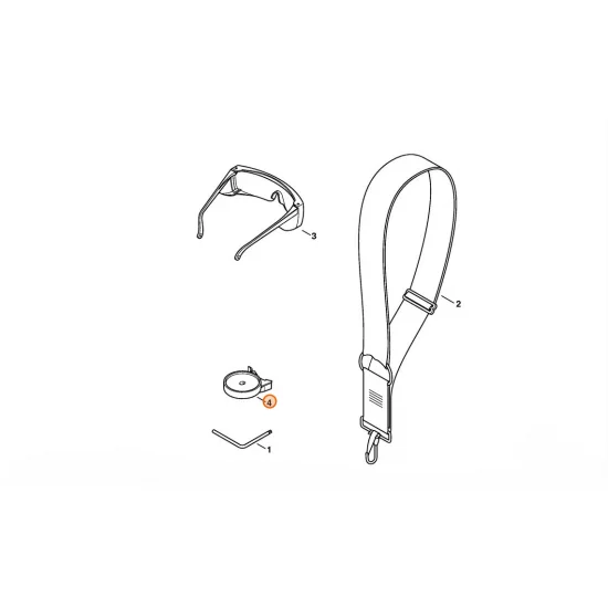 STIHL  Koło podporowe 4809 710 0600